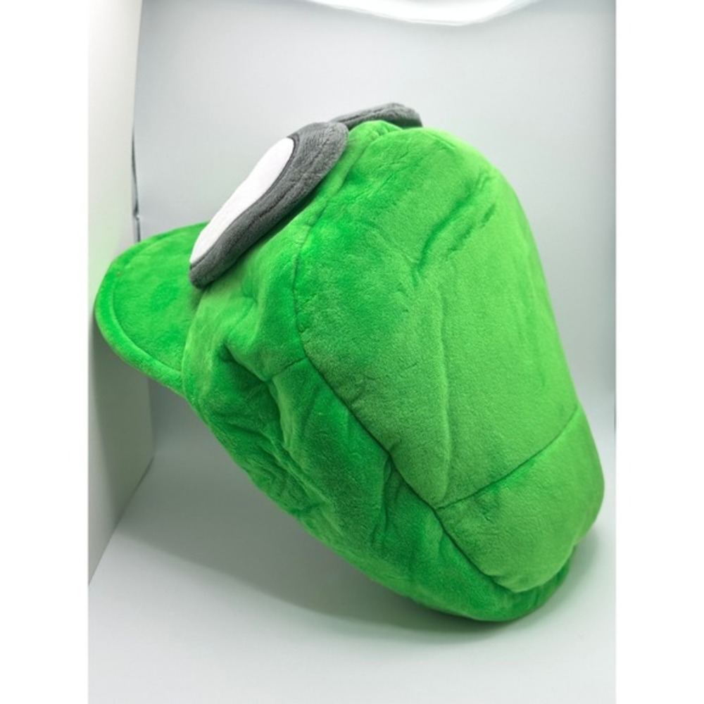 Super Mario Odyssey Cappy Plush Hat Green Cosplay‎ Costume Accessory - Picture 2 of 6